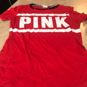 Pink tee